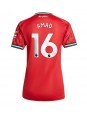 Billige Manchester United Amad Diallo #16 Hjemmedrakt Dame 2025-26 Kortermet